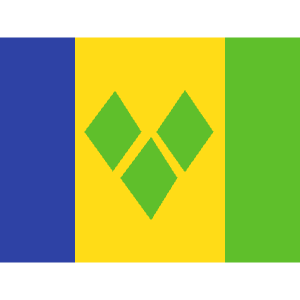 VC Saint Vincent And The Grenadines Icon from Flagpack Set