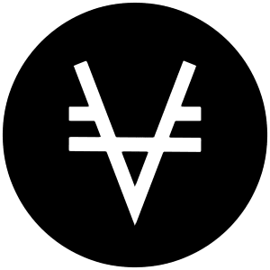 Via Icon from Cryptocurrency Black Set