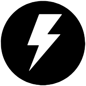 Vtho Icon from Cryptocurrency Black Set