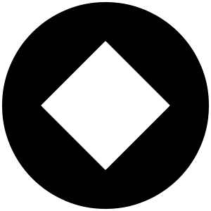 Waves Icon from Cryptocurrency Black Set