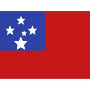 WS Samoa Icon from Flagpack Set