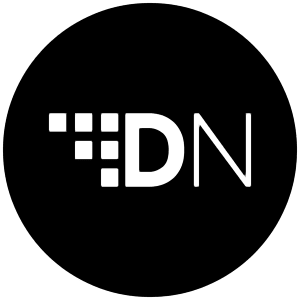 Xdn Icon from Cryptocurrency Black Set