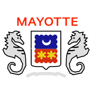 YT UNF Mayotte Icon from Flagpack Set