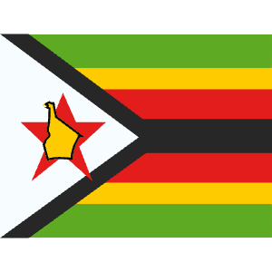 ZW Zimbabwe Icon from Flagpack Set