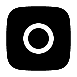 Camera Square Icon from Solar Bold Set