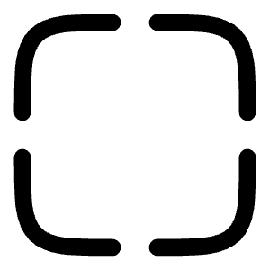 Full Screen Icon from Solar Linear Set