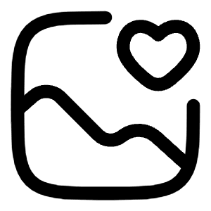 Gallery Favourite Icon from Solar Linear Set