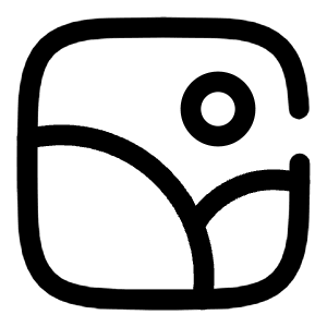 Gallery Round Icon from Solar Broken Set