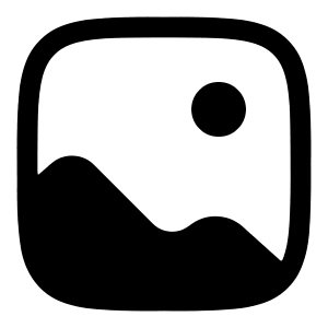 Gallery Icon from Solar Bold Set