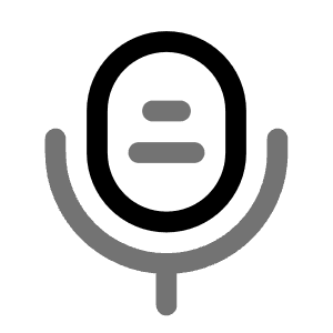 Microphone 4 Icon from Solar Line Duotone Set