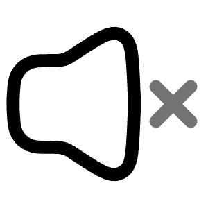 Muted Icon from Solar Line Duotone Set