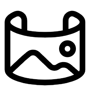 Panorama Icon from Solar Linear Set