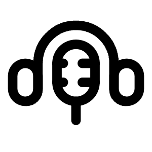 Podcast Icon from Solar Linear Set