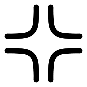 Quit Full Screen Icon from Solar Bold Set