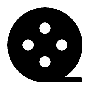 Reel Icon from Solar Bold Set
