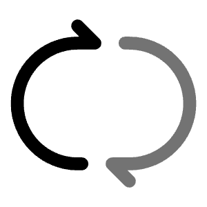 Repeat Icon from Solar Line Duotone Set