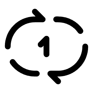 Repeat One Icon from Solar Broken Set