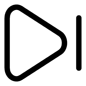 Skip Next Icon from Solar Linear Set
