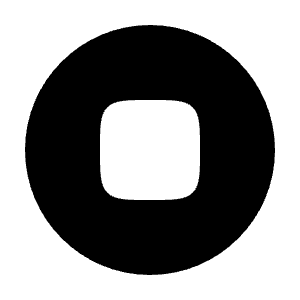 Stop Circle Icon from Solar Bold Set