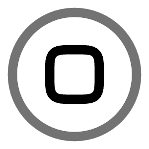 Stop Circle Icon from Solar Line Duotone Set