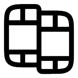 Video Frame 2 Icon from Solar Linear Set