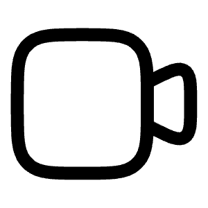 Videocamera Icon from Solar Linear Set