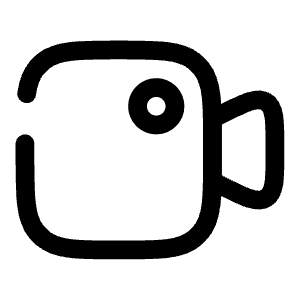 Videocamera Record Icon from Solar Broken Set