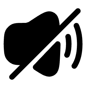 Volume Cross Icon from Solar Bold Set