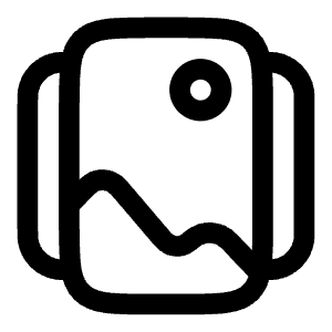 Wallpaper Icon from Solar Linear Set