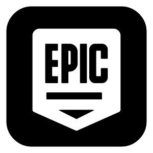 Epic Games Logo Icon from Logos Block - Free Set