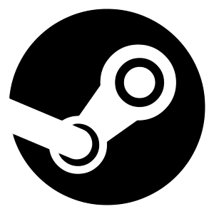 Steam Logo Icon from Logos Solid - Free Set
