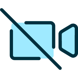Controls Camera Off Icon from Ultimate Duotone - Free Set