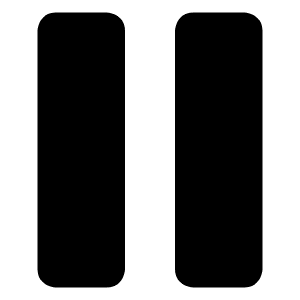 Controls Pause Icon from Ultimate Bold - Free Set