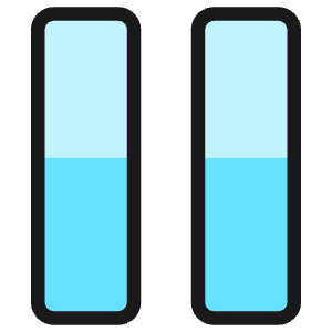 Controls Pause Icon from Ultimate Colors - Free Set