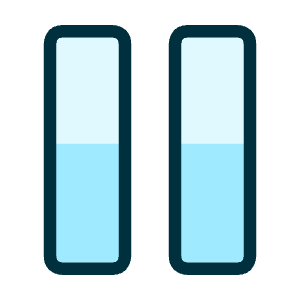Controls Pause Icon from Ultimate Duotone - Free Set
