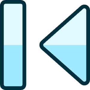 Controls Previous Icon from Ultimate Duotone - Free Set