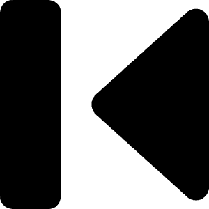 Controls Previous Icon from Ultimate Bold - Free Set