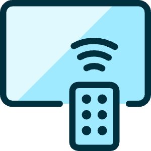 Modern Tv Remote Icon from Ultimate Duotone - Free Set