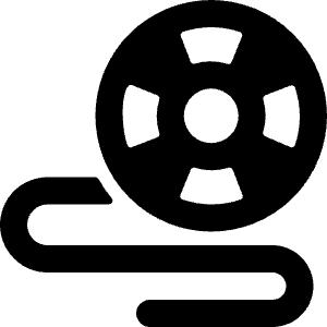 Movies Reel Icon from Ultimate Bold - Free Set