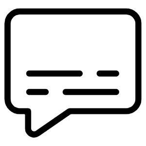 Subtitles Icon from Ultimate Light - Free Set