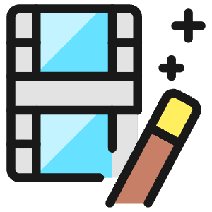 Video Edit Magic Wand Icon from Ultimate Colors - Free Set