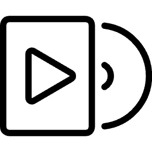Video Player Album Icon from Ultimate Light - Free Set