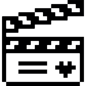 Video Movies Set Equipment Icon from Pixel - Free Set