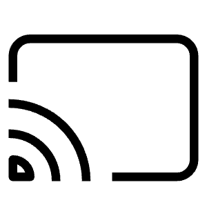 Google Cast Logo Icon from Logos Line - Free Set