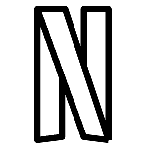 Netflix Logo Icon from Logos Line - Free Set