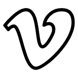 Vimeo Logo Icon from Logos Line - Free Set