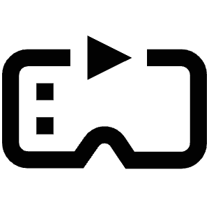 Play Vr Glasses Icon from Atlas Line Set