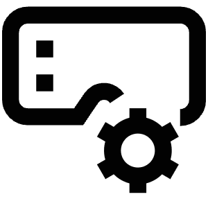 Settings Vr Glasses Icon from Atlas Line Set