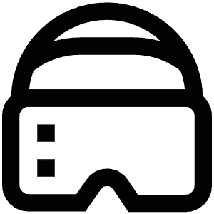 Virtual Glasses Icon from Atlas Line Set