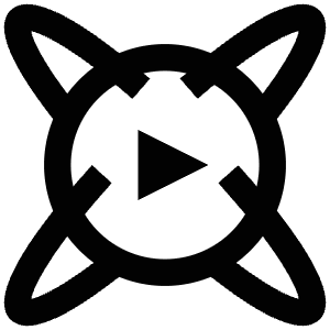 Virtual Reality Play Icon from Atlas Line Set
